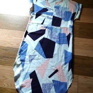 Shein Geometric Print Dress